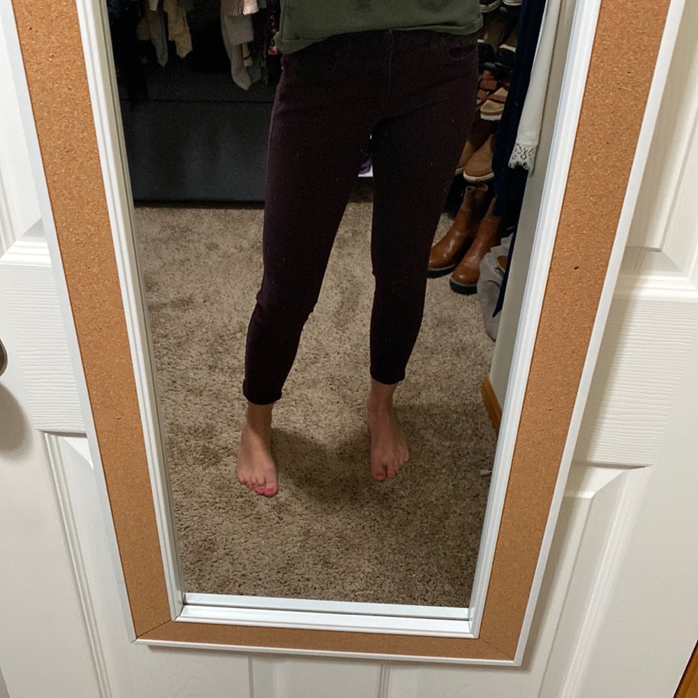 Barely worn “dark purple” pants from Target